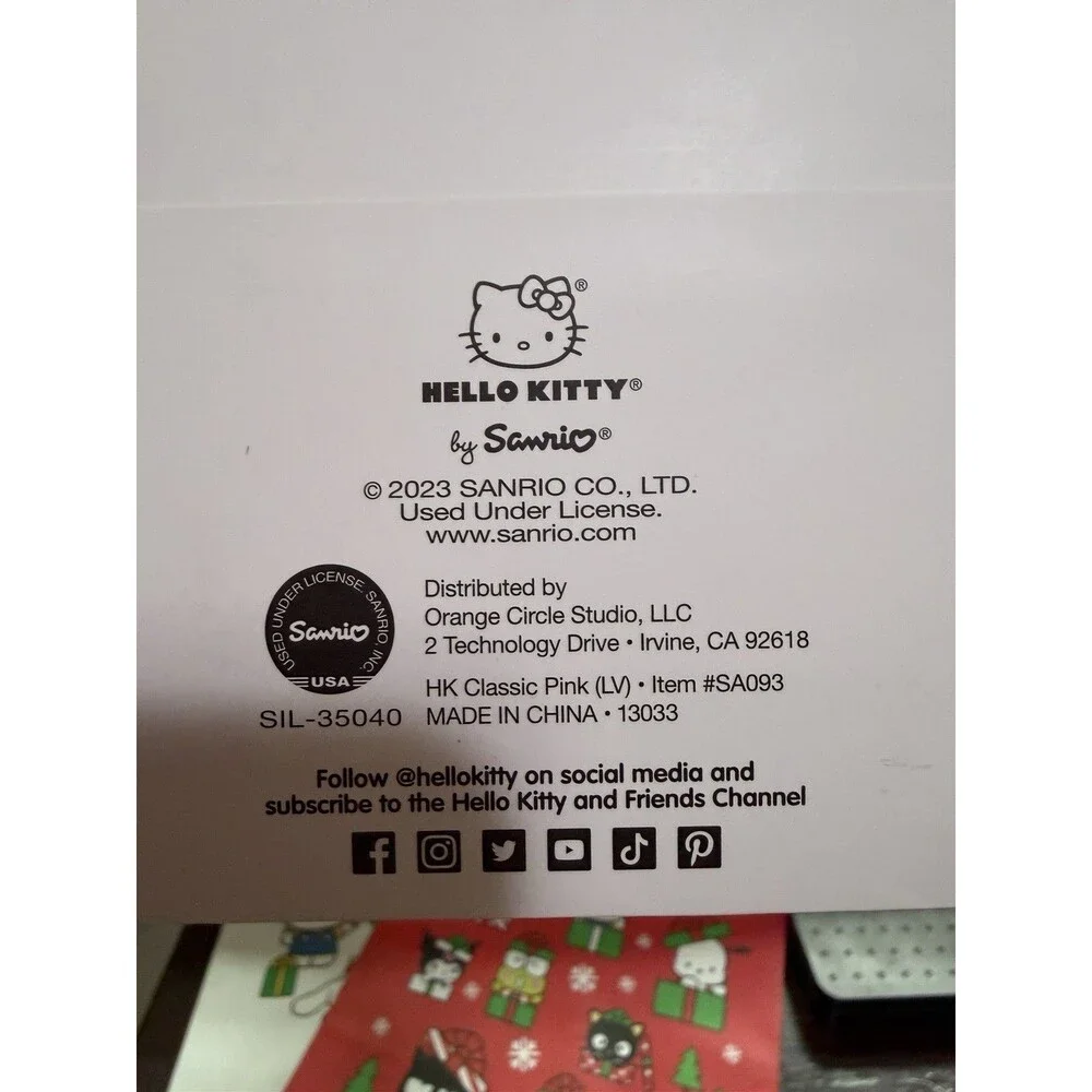 Hello Kitty Sanrio Christmas Gift Bags Set Of 3 Bags Hello Kitty And Friends